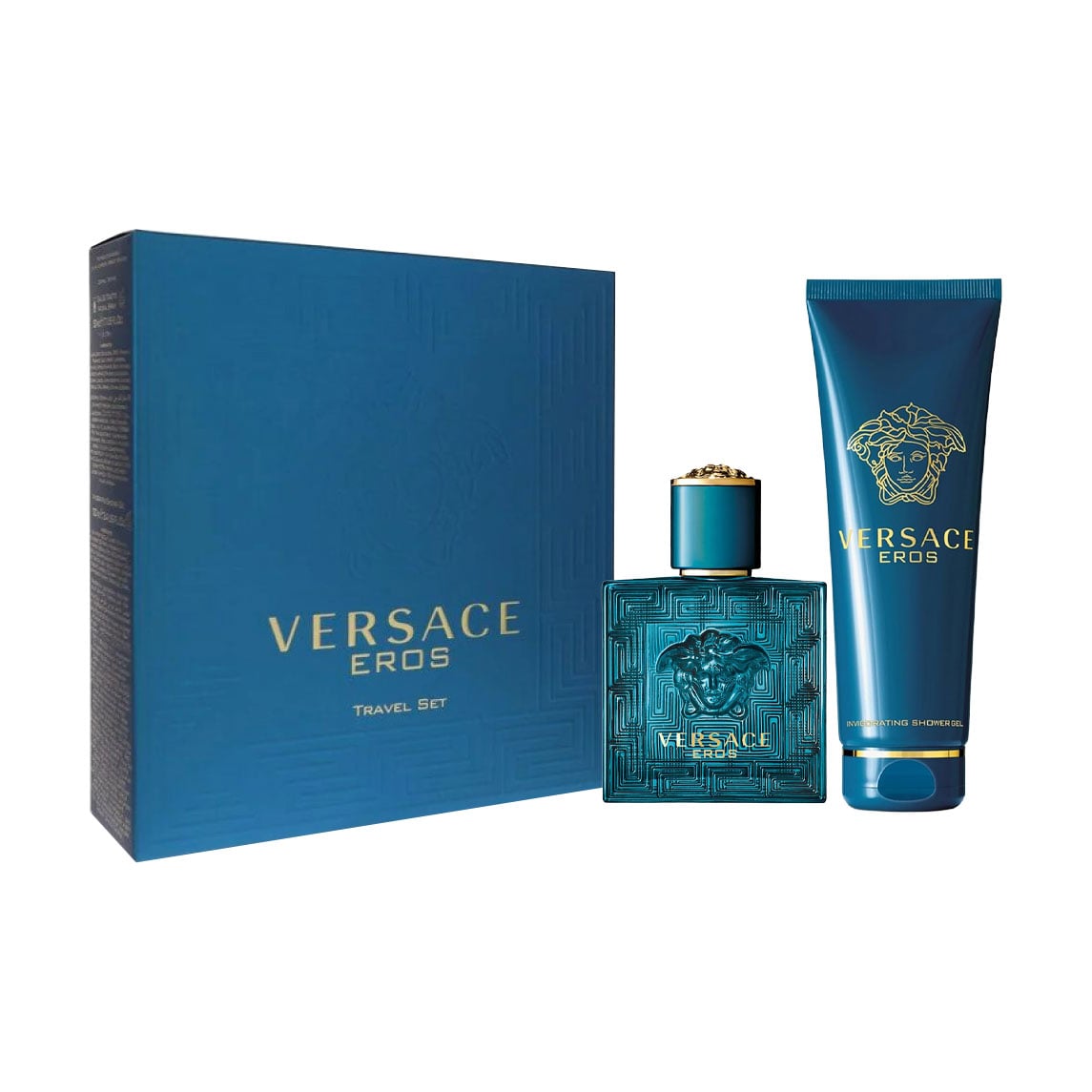 Парфумований набір чоловічий Versace Eros (туалетна вода, 50 мл + гель для душу, 100 мл)